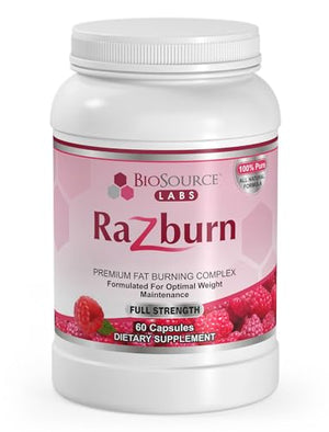 BioSource Labs Razburn – Premium Thermogenic Complex Pills with Natural Ingredients