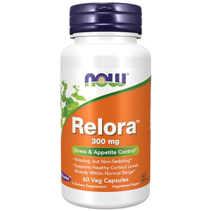 NOW Supplements, Relora 300 mg (a Blend of Plant Extracts from Magnolia officinalis