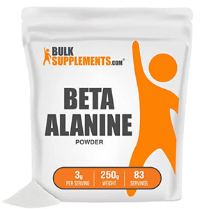 BULKSUPPLEMENTS.COM Beta Alanine Powder - Beta Alanine Supplement, Beta Alanine