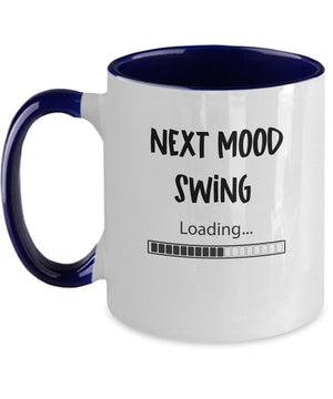 Gag Menopause Mug, Menopause Two Toned Coffee Cup, Funny Menopause Presents