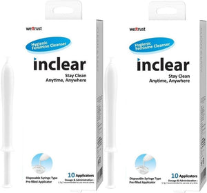 SHIMANY wettrust inclear Vaginal Moisturizer and Wash, Disposable Cleanser for Females