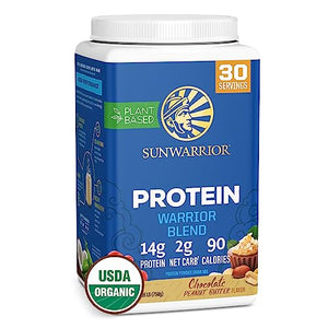 Sunwarrior Vegan Protein Powder Organic Plant-Based Protein | BCAA Amino Acids Hemp