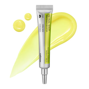 celimax The Vita A Retinal Shot 15ml tube, a professional-grade retinal booster for anti-aging and pore tightening.