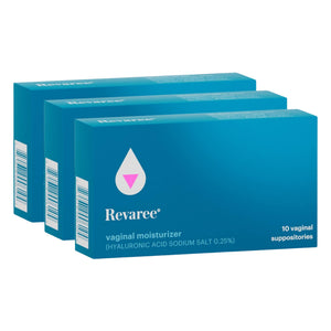 Bonafide Revaree – Drug-Free, Hormone-Free Vaginal Moisturizer with Hyaluronic Acid – 90 Day Supply