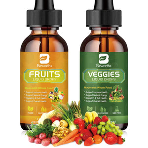 B BEWORTHS Fruits and Veggies Supplement - Balance of Natural Fruit and Vegetable