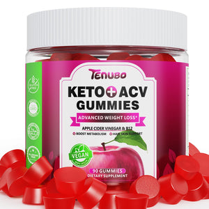 Tenubo Keto ACV Gummies Advanced Weight Loss - 90 Count Speedy Keto Acv