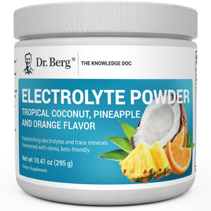 Dr. Berg Hydration Keto Electrolyte Powder - Enhanced w/ 1,000mg of Potassium