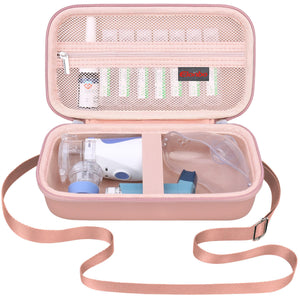 Elonbo Carrying Case Compatible with Portable Handheld Inhaler Nebulizer Machine