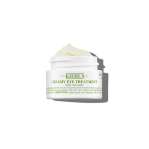 Kiehl's Creamy Eye Treatment with Avocado 14ml jar for intensive under-eye hydration.