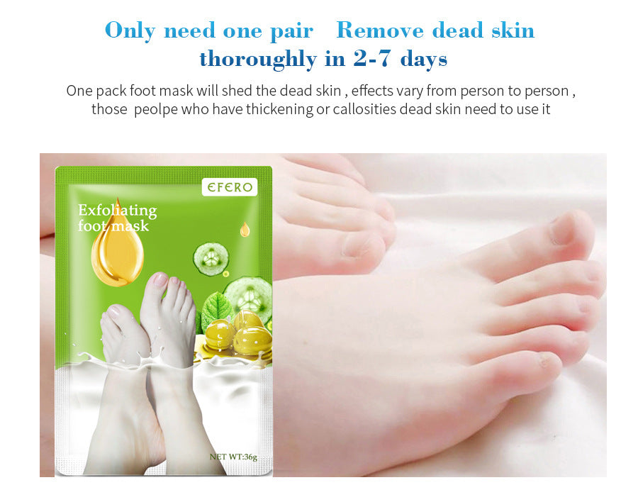 Foot Peeling Mask – Soft & Smooth Heel Care Spa Socks