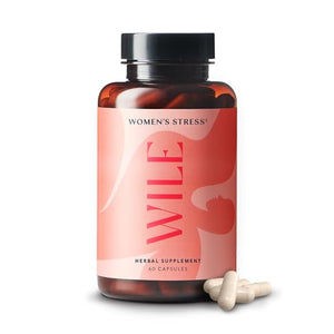 WILE Perimenopause Supplement for Women Stress Support, Ashwagandha Supplements