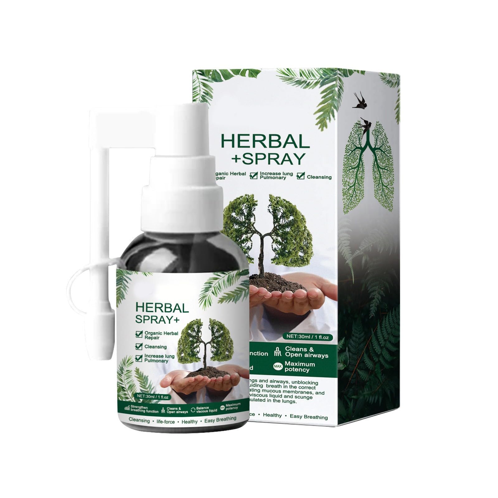 Nature Lung Cleanse Mist Powerful Lung Support Nature Lung Cleanse Mist Lung Spray Relieve Body