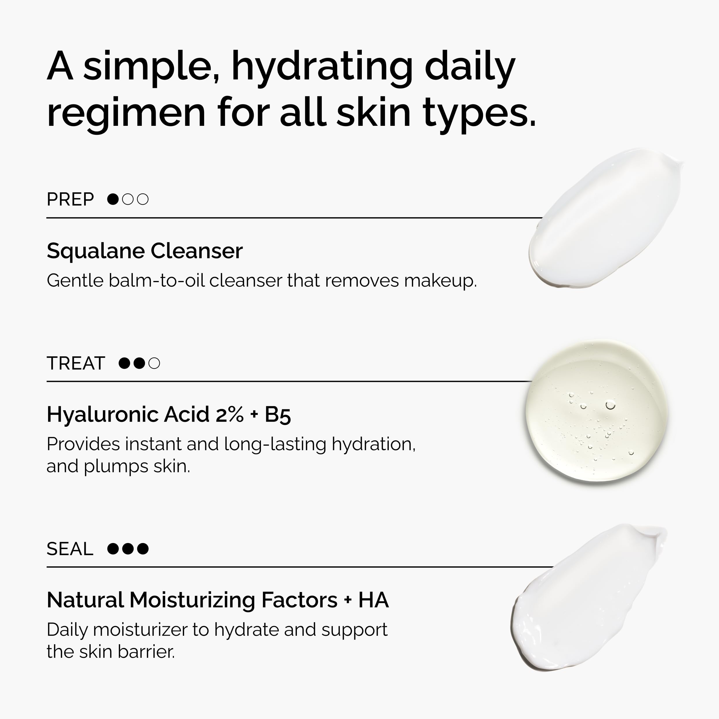 The Ordinary The Daily Set - 3-Step Hydrating Skincare Routine