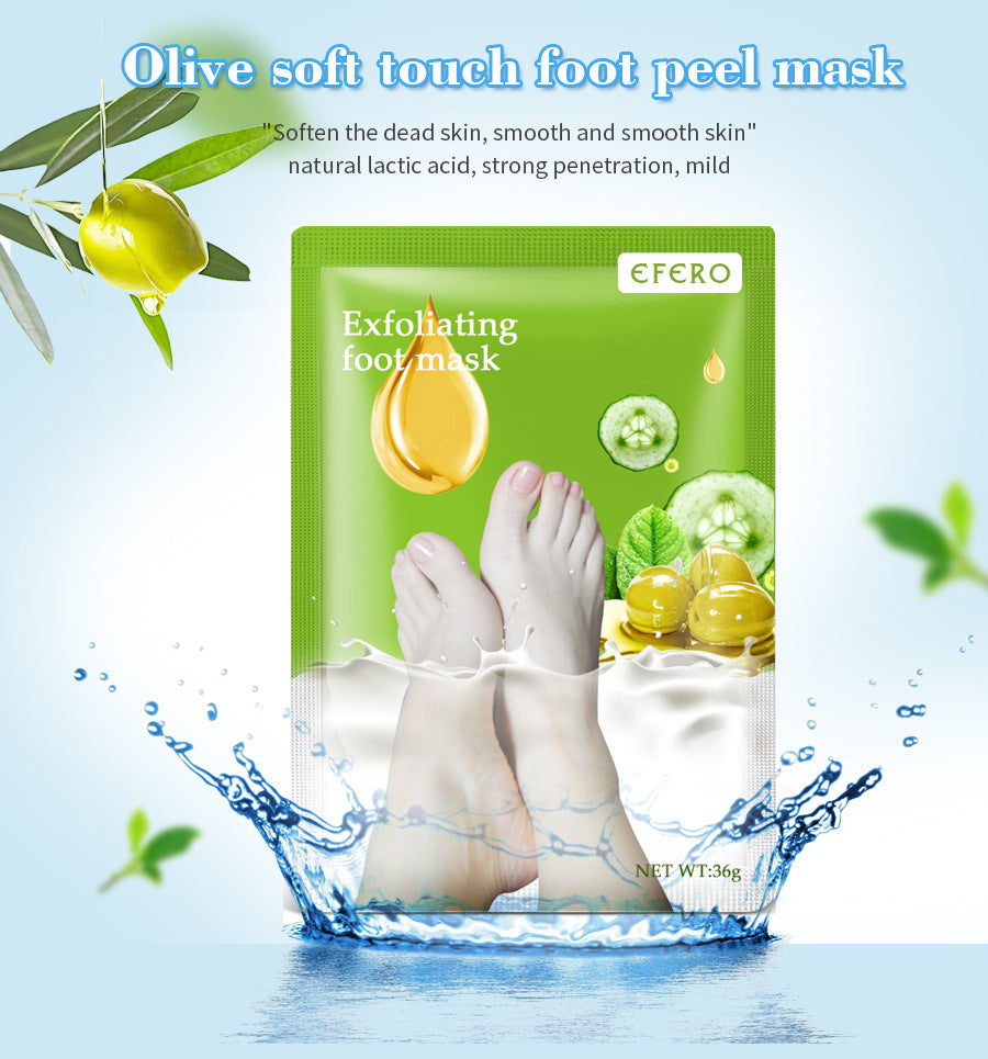 Foot Peeling Mask – Soft & Smooth Heel Care Spa Socks